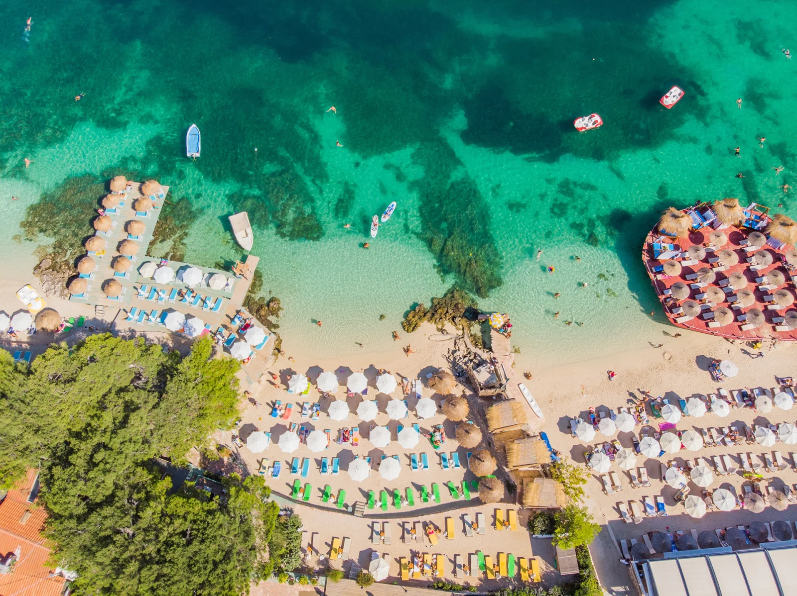 Ancient City of Butrint and the Beaches of Ksamil